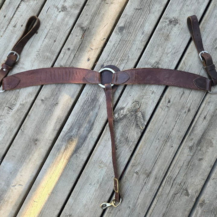 Leather breast collar