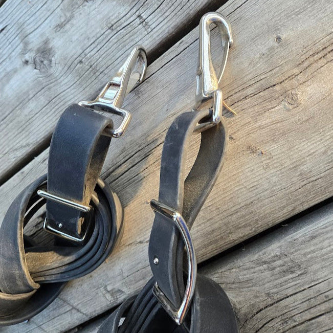 1" Biothane driving reins