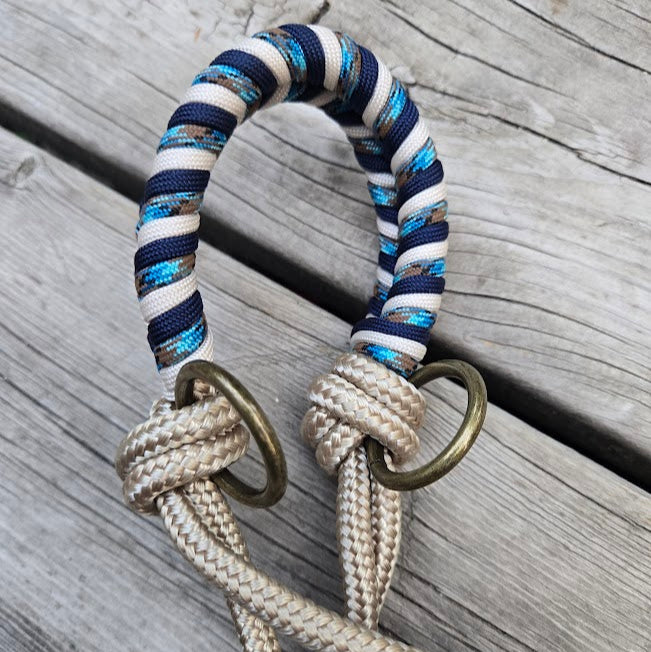 SB Hand-dyed bitless bridle/ halter combo