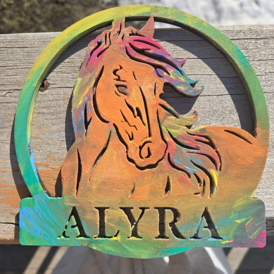 SB DIY Painted Custom Stall Sign