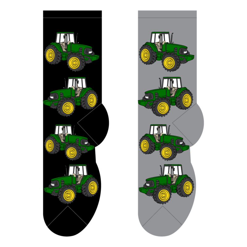 Foozys Mens' Socks - Tractors