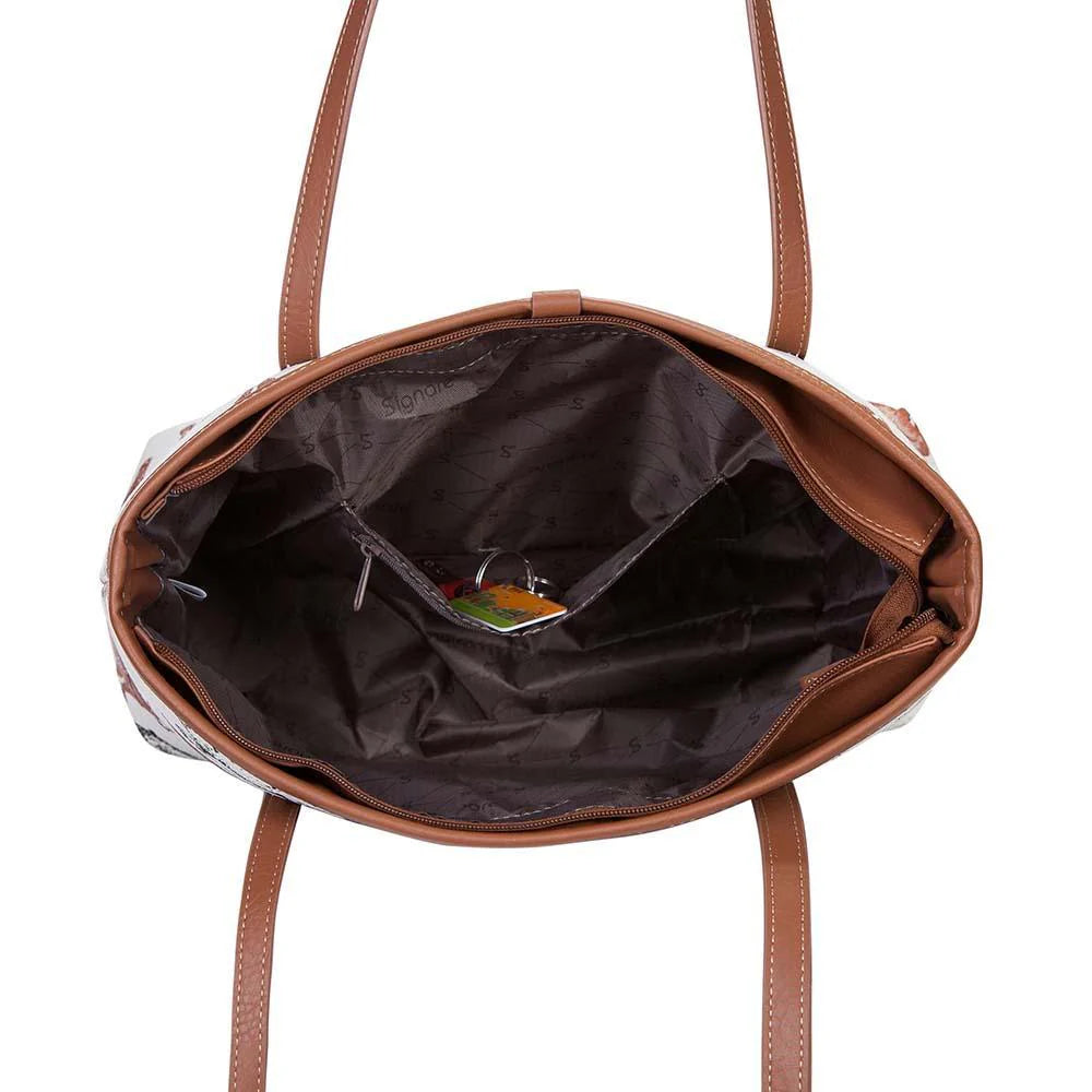 Signare College Bag - Running Horses