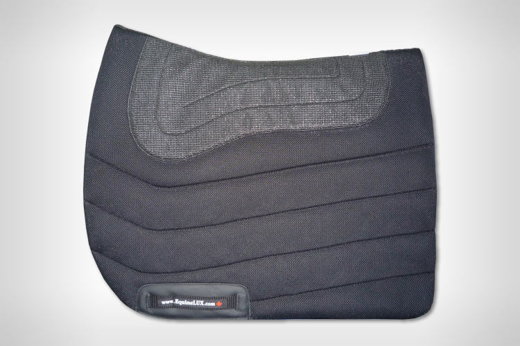 EquineLux Sweat-Wicking™ all-purpose, close contact saddle pad with cotton lining (no pockets)