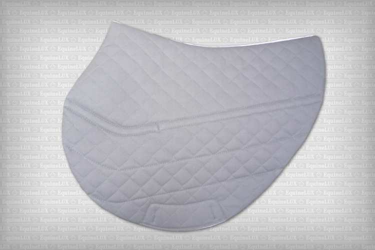 EquineLux SHOCK-ABSORBING™ contoured saddle pad with pockets