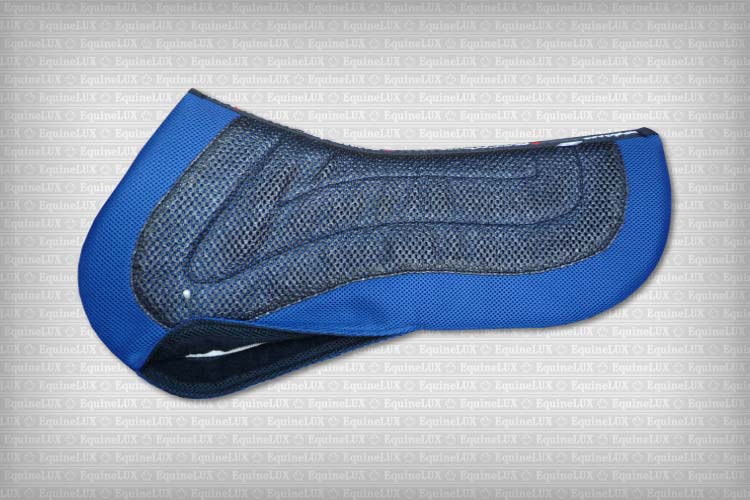 EquineLux BufferLUX™ jumper non-slip reversible half pad with pockets