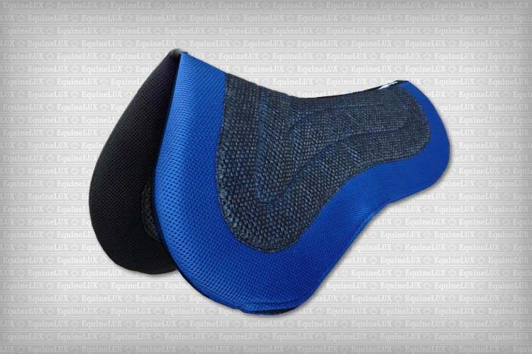 EquineLux BufferLUX™ jumper non-slip reversible half pad with pockets
