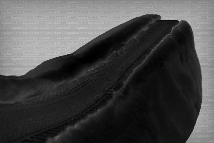 EquineLux ComfortLUX™ sheepskin jumper half pad with pockets
