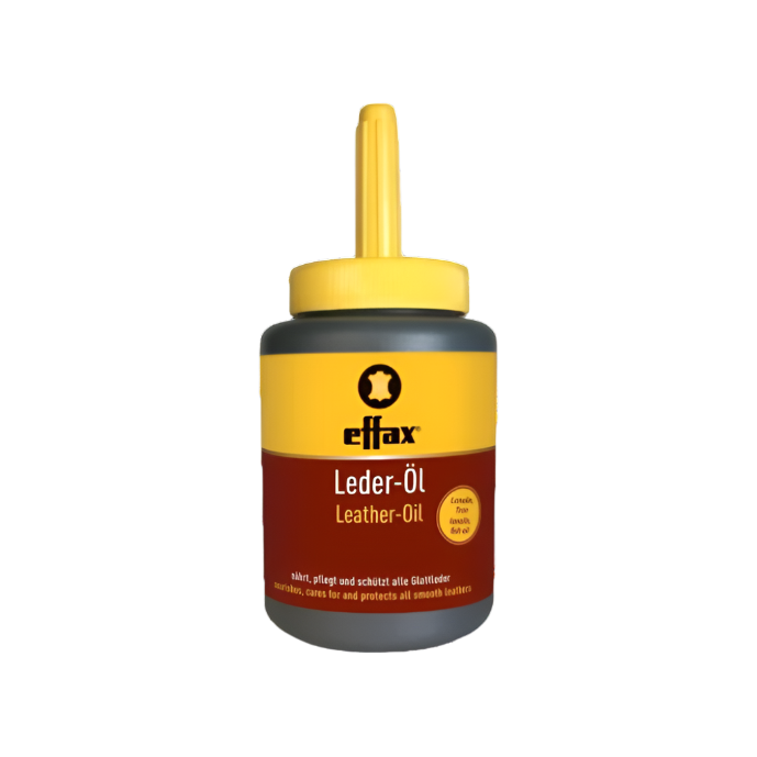 Effax Leather Oil with Brush - 475 mL