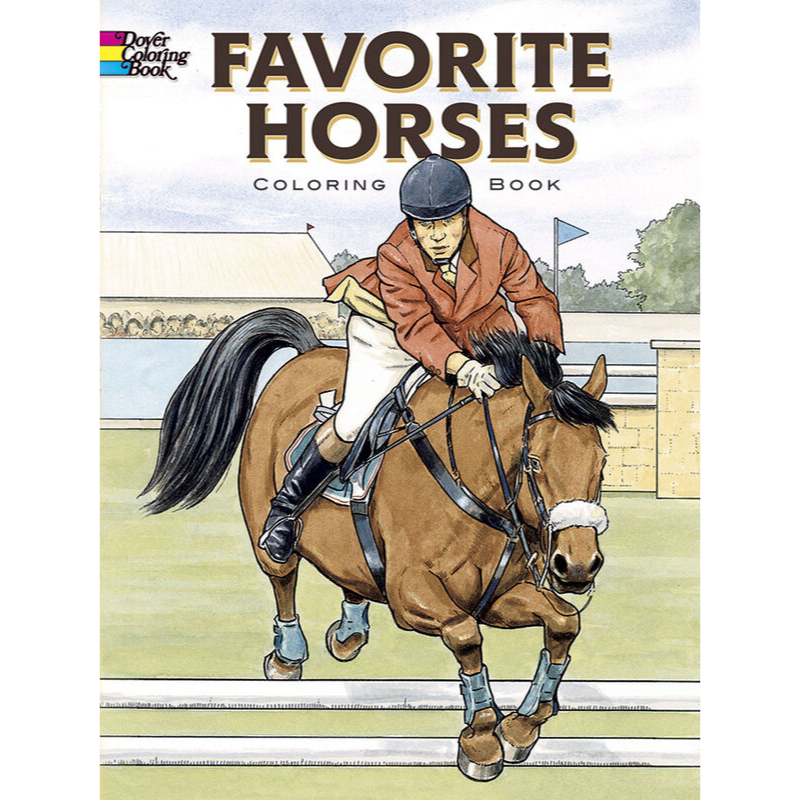 Favourite Horses Colouring Book