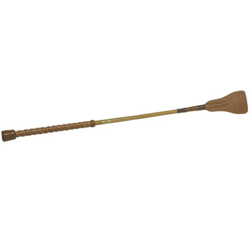Fleck Lacquered Bat with Crystal - 50 cm Brown