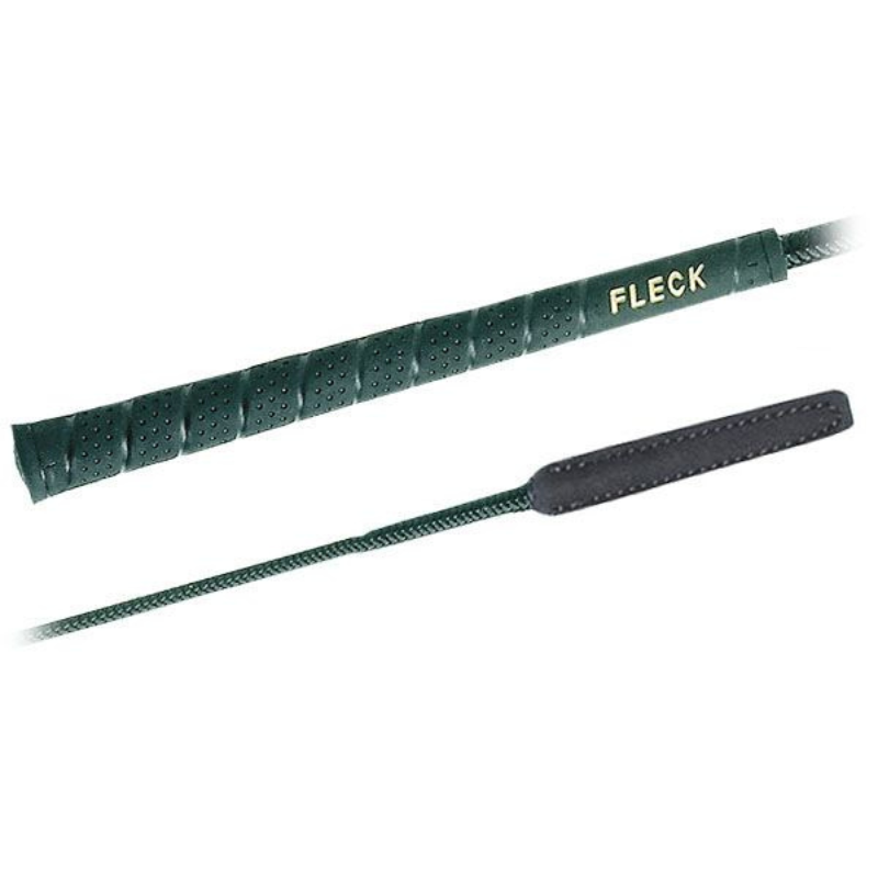 Fleck Dressage Whip with Leather Thong