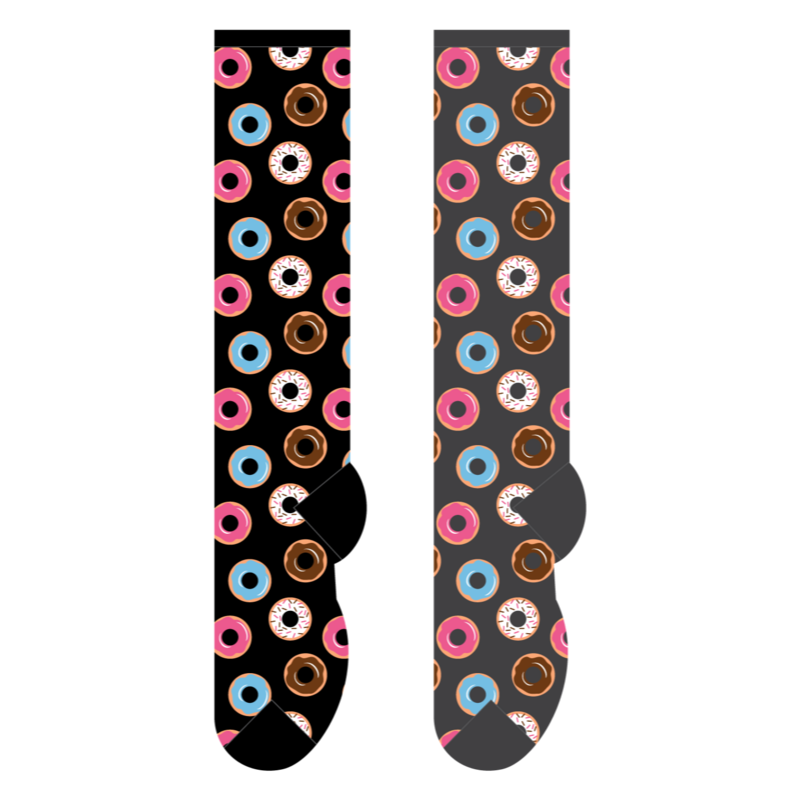 Foozys Knee High Socks - Mini Donuts