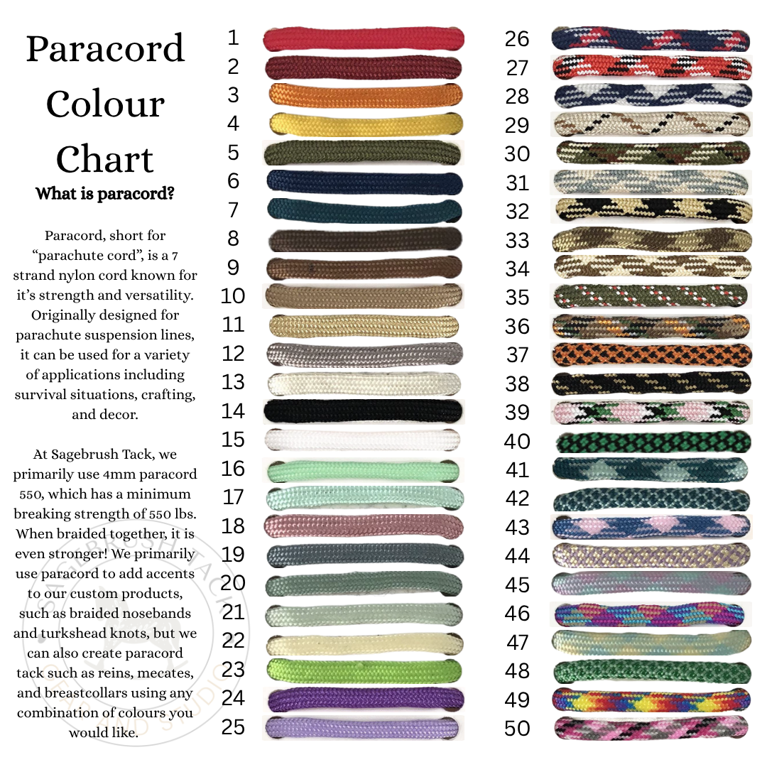 SB 5/8" custom hand-dyed loop reins
