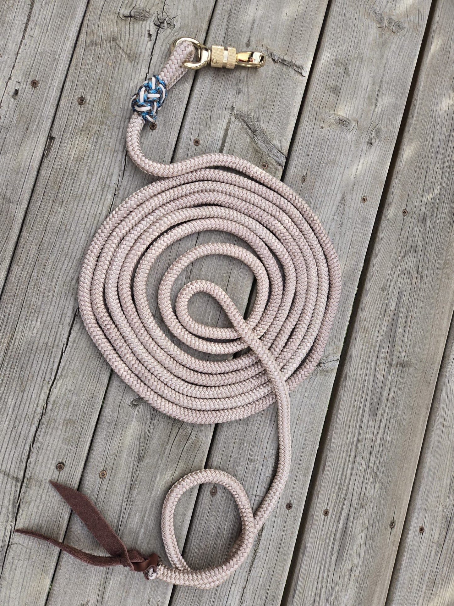 SB 9/16" Hand-dyed double braid yacht rope