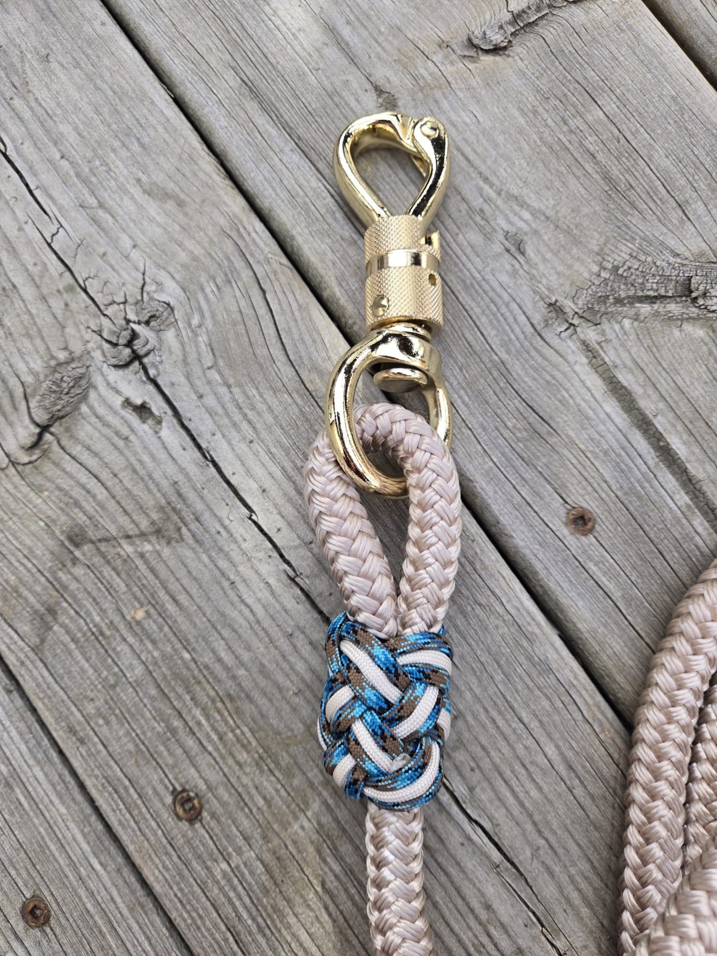 SB 9/16" Hand-dyed double braid yacht rope
