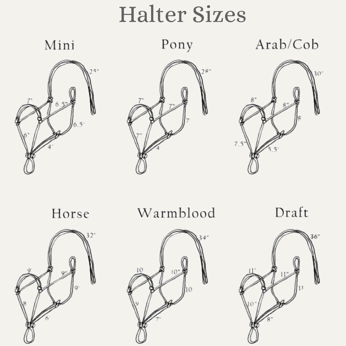 SB DIY Soft Rope Halter with Step-by-step Instructions and hand dyed rope