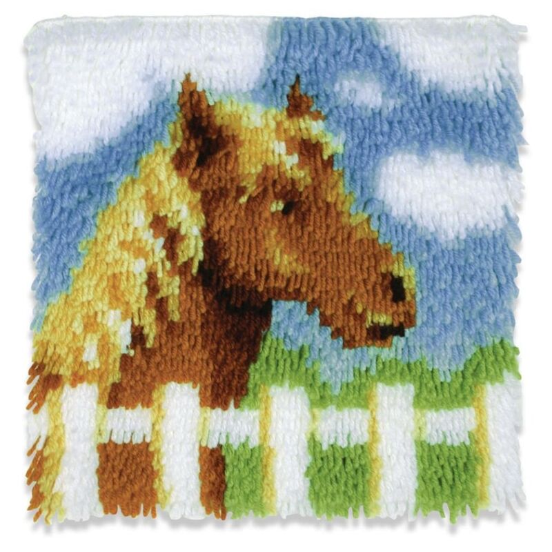 Pony Latch Hook Kit 12" x 12"