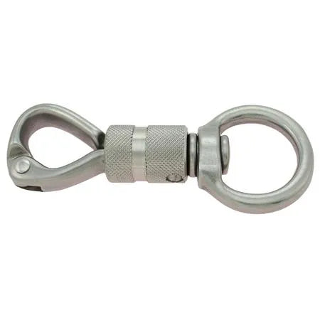 SB 5/8" Black/ White weighted lead rope
