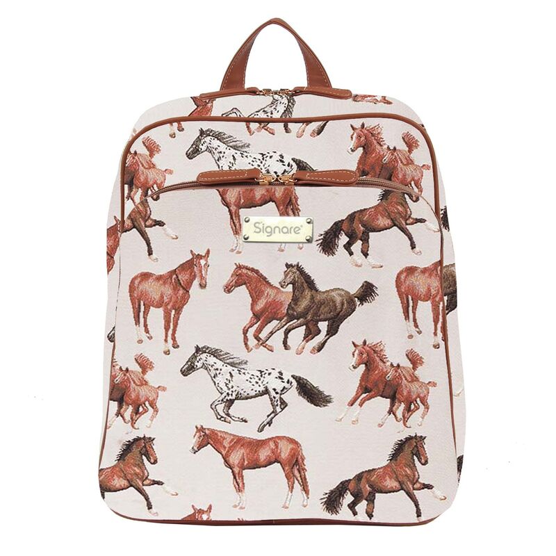 Signare Backpack - Running Horses