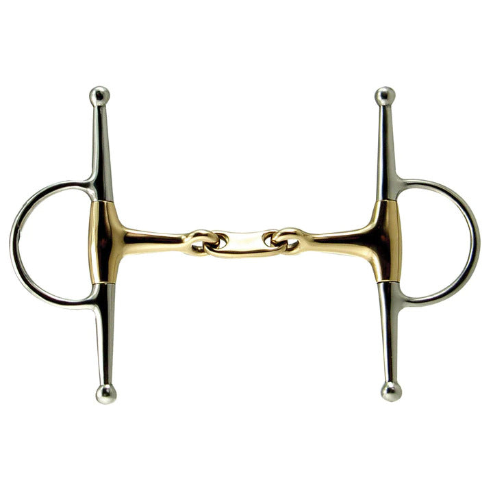Coronet Cyprium Full Cheek Snaffle with Bean Link