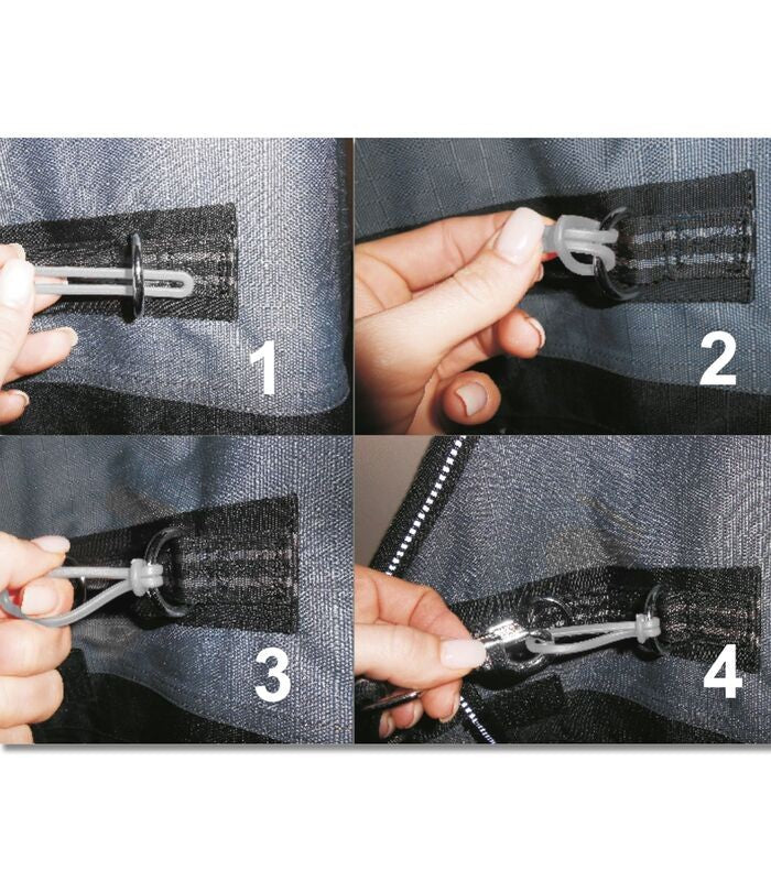Rubber Safety Clips for Blankets - Set of 18 - Sagebrush Tack