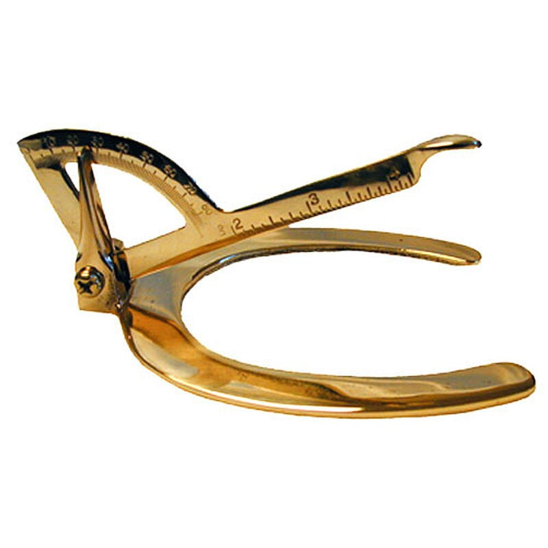 Brass Hoof Guage