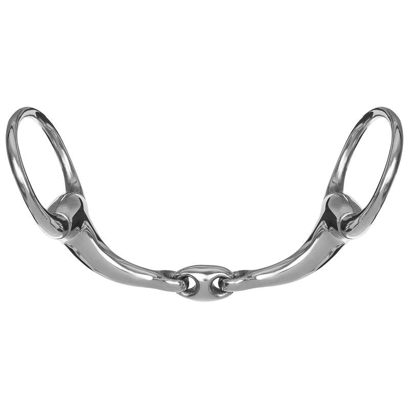 Waldhausen Anatomical Eggbutt Snaffle with Oval Link