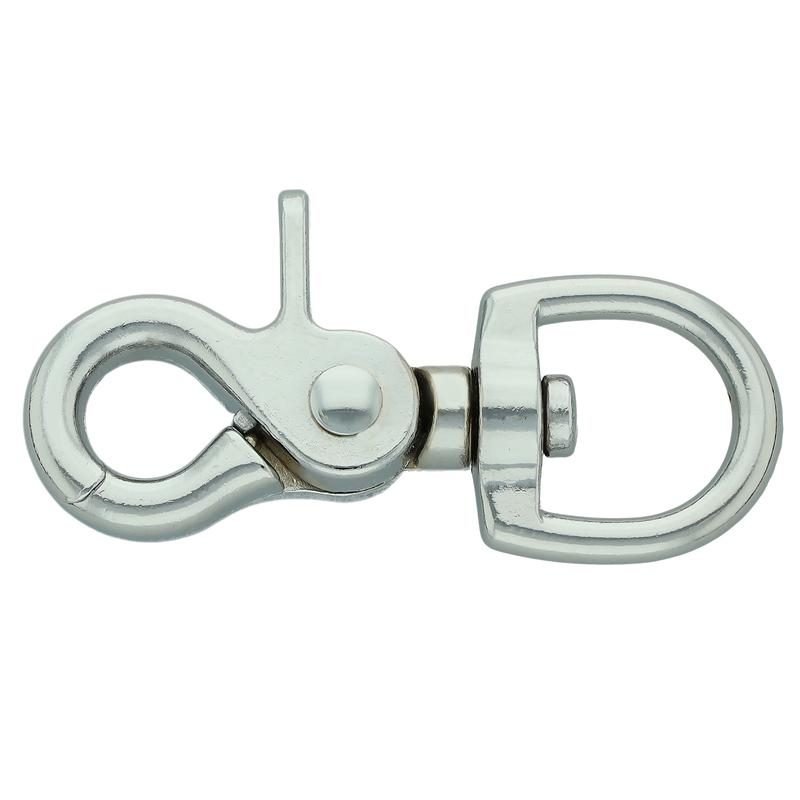 Trigger Snap (Chrome-Plated) for reins, dog leashes
