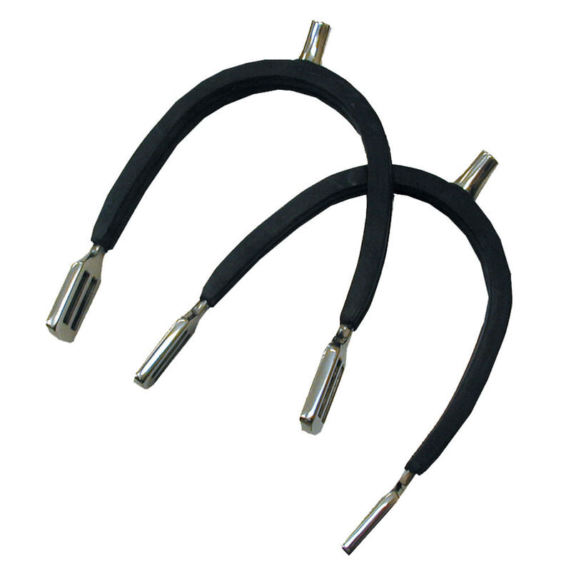 Coronet Ladies Rubber Covered Spurs - 5/8"