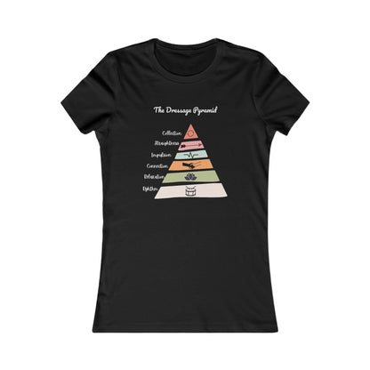 Women's Dressage Pyramid Tee - Sagebrush Tack
