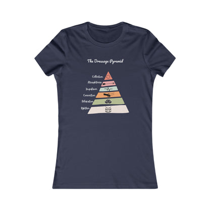 Women's Dressage Pyramid Tee - Sagebrush Tack