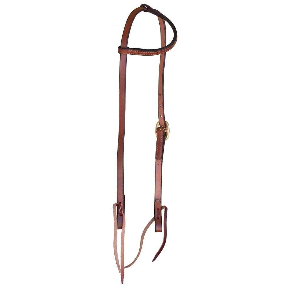 Shenandoah One Ear Leather Headstall - Sagebrush Tack