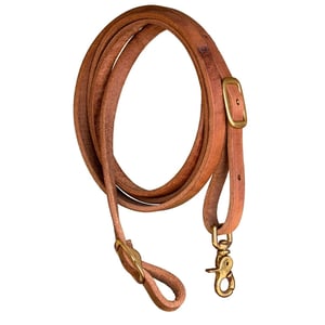 Shenandoah 5/8" Roping Rein - Hermann Oak - Sagebrush Tack