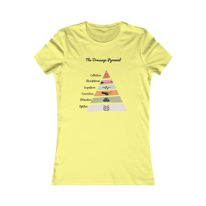 Women's Dressage Pyramid Tee - Sagebrush Tack