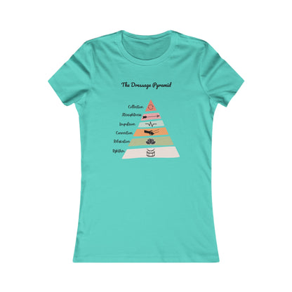 Women's Dressage Pyramid Tee - Sagebrush Tack