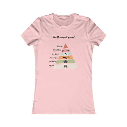 Women's Dressage Pyramid Tee - Sagebrush Tack