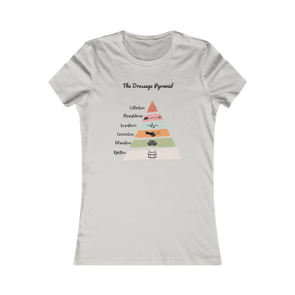 Women's Dressage Pyramid Tee - Sagebrush Tack