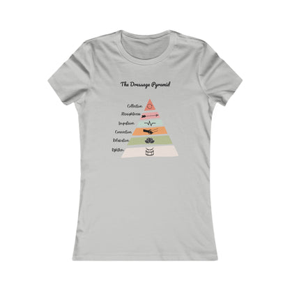 Women's Dressage Pyramid Tee - Sagebrush Tack