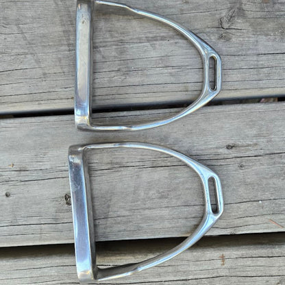 Silver stirrups