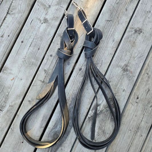 1" Biothane driving reins