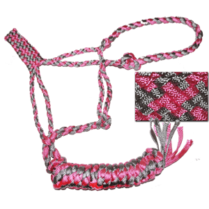 Mule Tape Halter with 10' Lead - Sagebrush Tack
