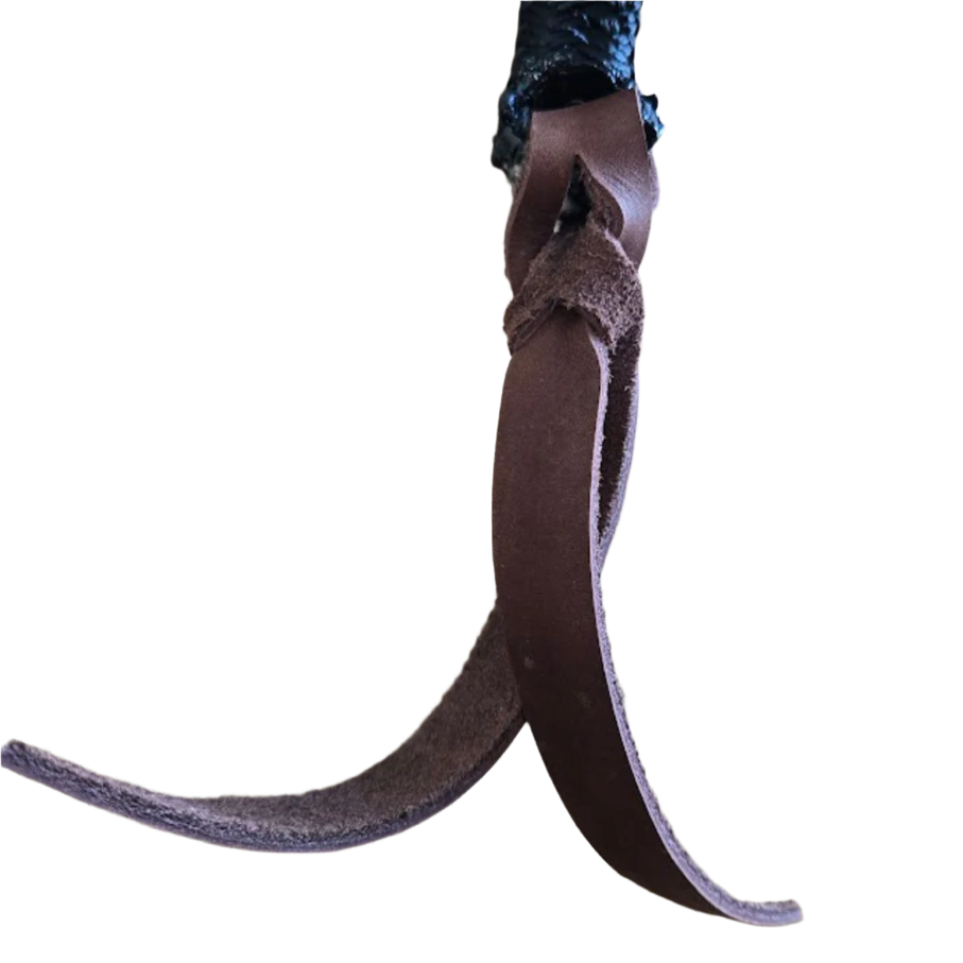 SB Machine-dyed custom rope halter and lead set