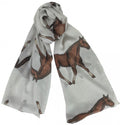Chiffon Horse Scarf