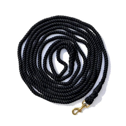 Epic Animal 25' Cotton Lunge Line - Black