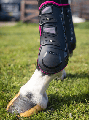 Mrs. Ros Air Flex Tendon Boots - Fuchsia