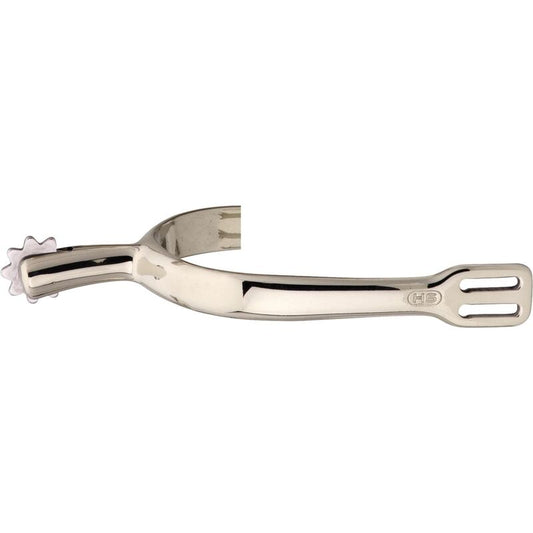Sprenger Men's German Silver "HS-Dressage" Spurs - Rowel #4 - 45mm Neck
