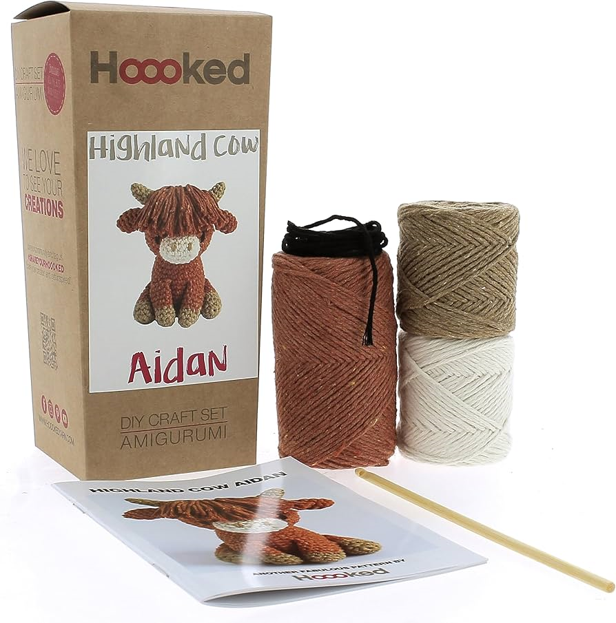Yarn Kit - Aidan the Highland Cow