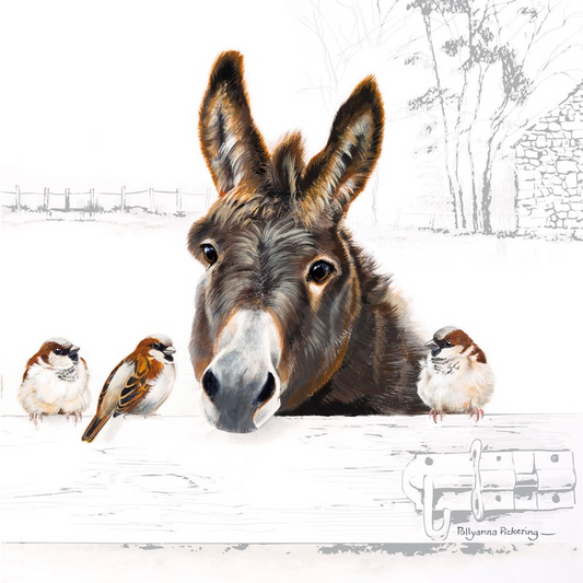 OH Greeting Card - Donkey