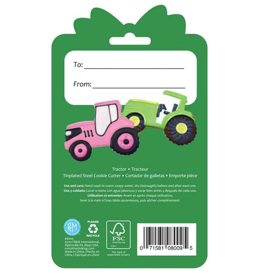 Tractor Cookie Cutter Carded