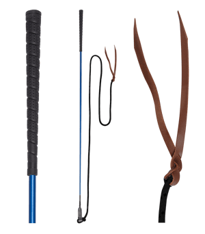 WH Horsemanship Stick - Blue/Black
